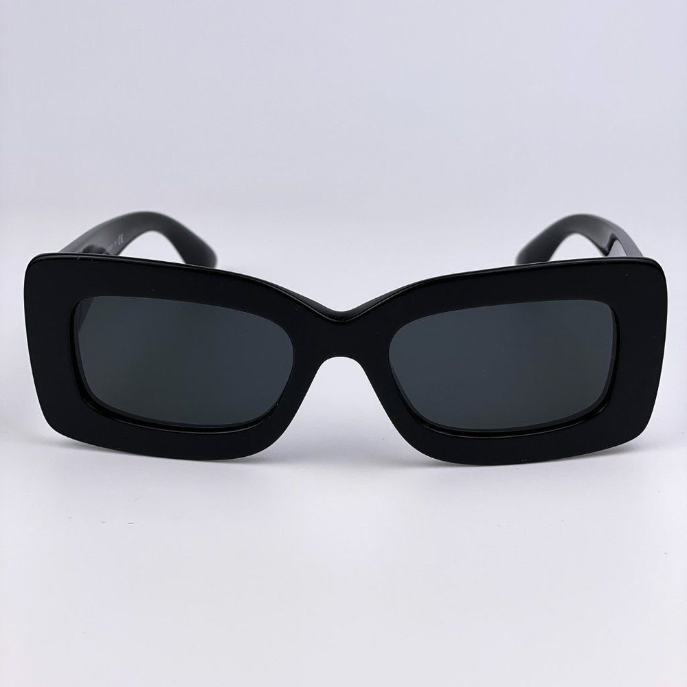 Burberry Modern Black and Gray Sunglasses - Picture 4 of 14